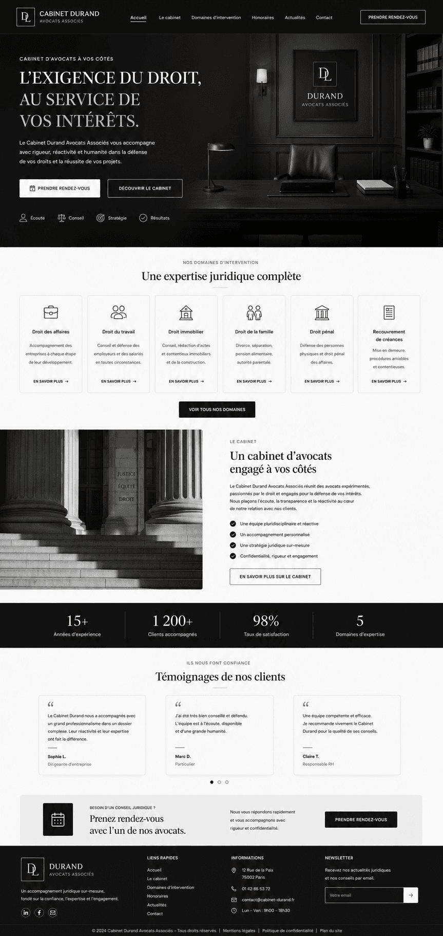 Cabinet d'avocats