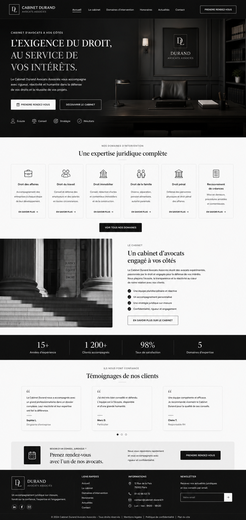 Cabinet d'avocats